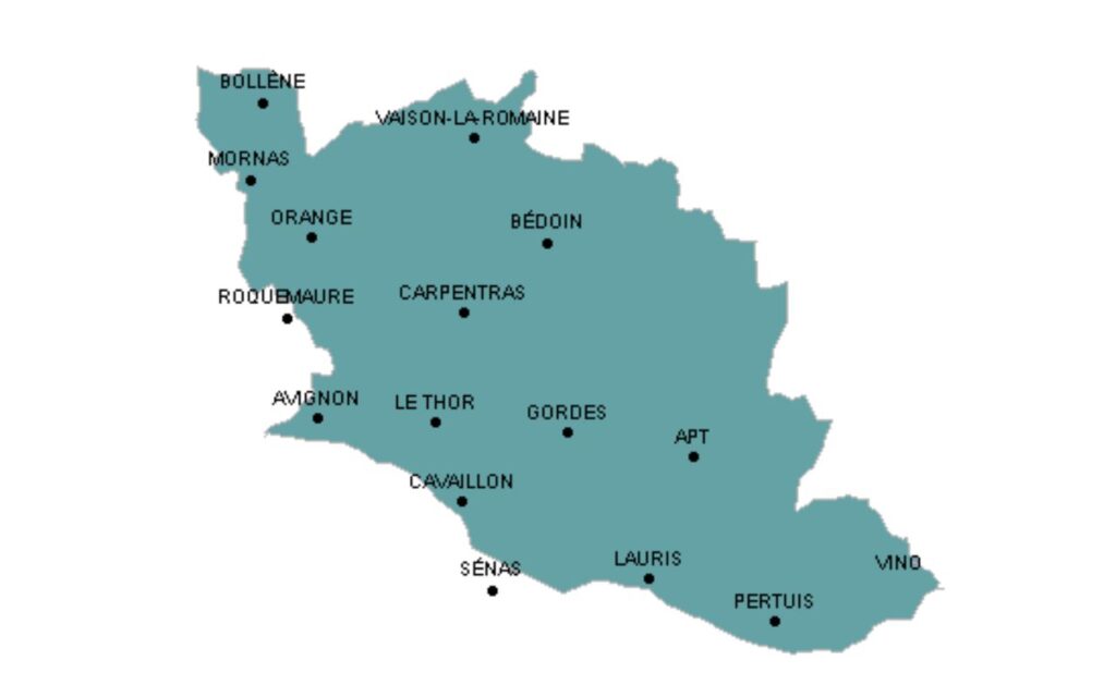 Aubignan carte France