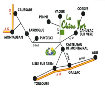 Castelnau de Montmiral plan