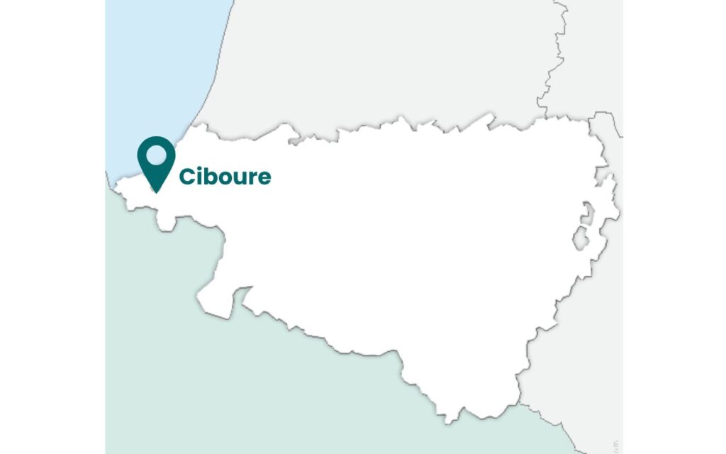Cibourte localisation vacances en France