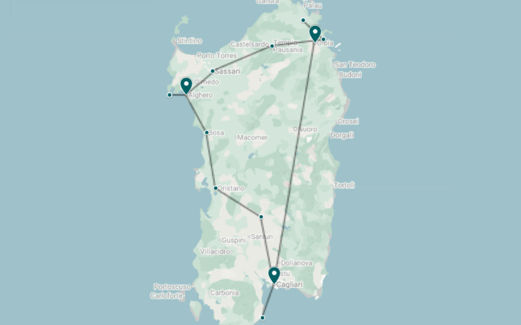 Circuit Sardaigne Olbia
