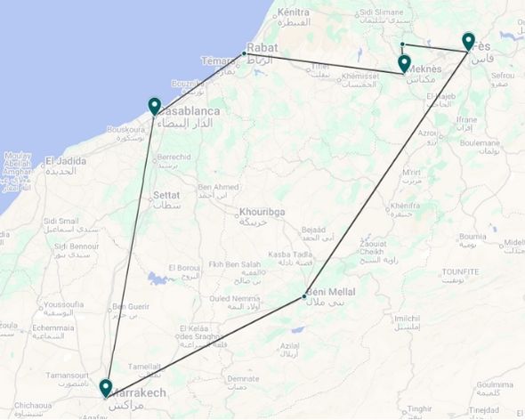 Circuit Maroc et ses villes impériales
