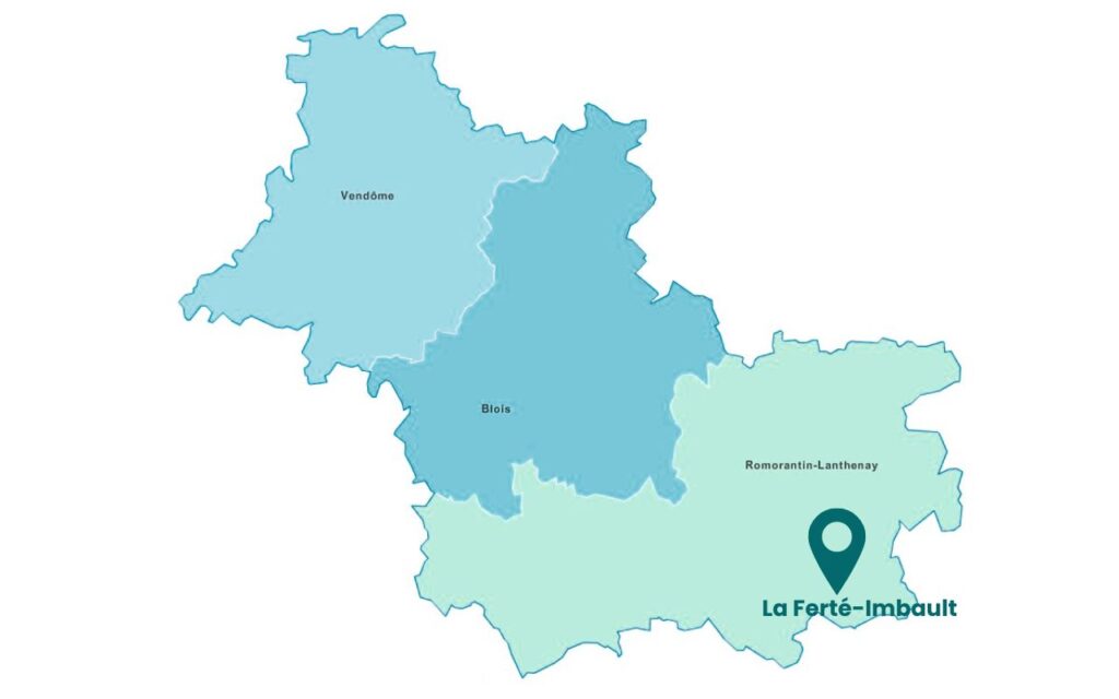 La Ferté-Imault localisation Franc