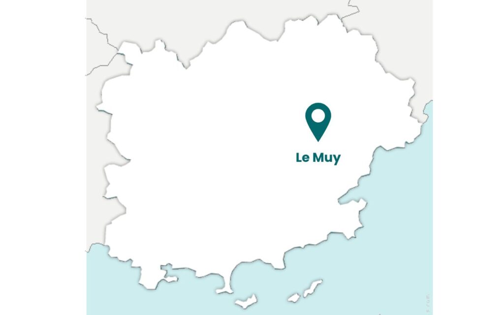 Le Muy carte france