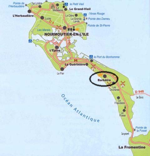 Noirmoutier - plan
