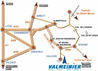 Valmeinier-plan
