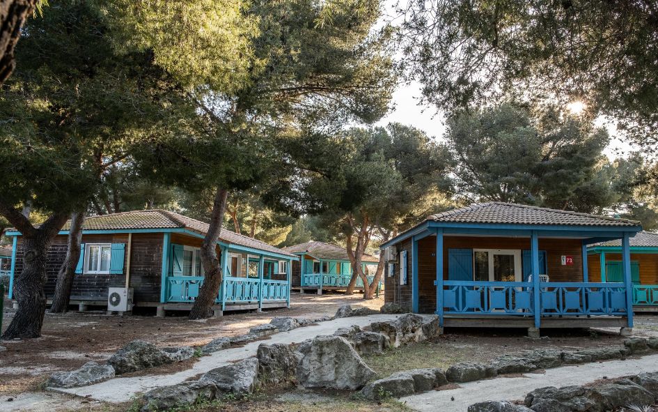 Camping les Chalets de la mer chalets