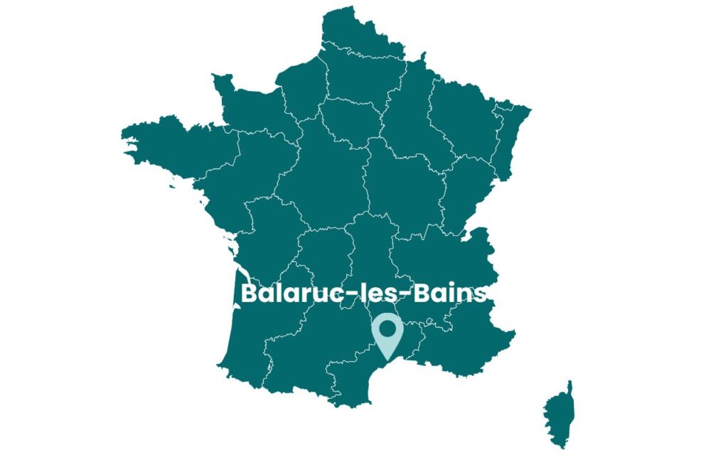 carte-balaruc-les-bains-france