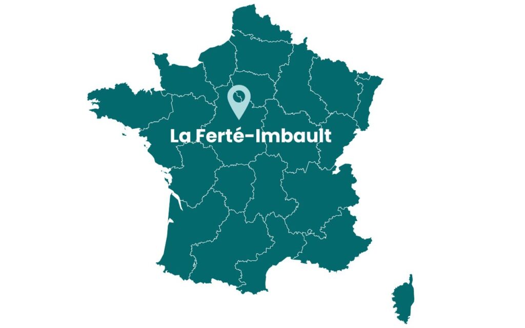 carte-la-ferte-imbault-france