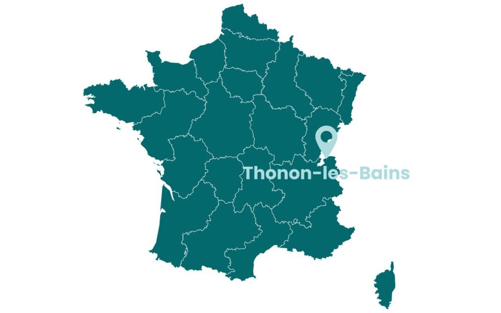 carte-thonon-les-bains-france