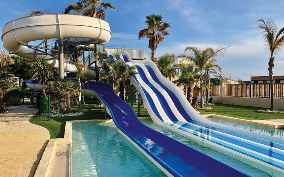 Domaine les Tamaris et les Portes du Soleil toboggans