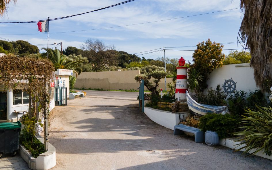 entrée de la résidence