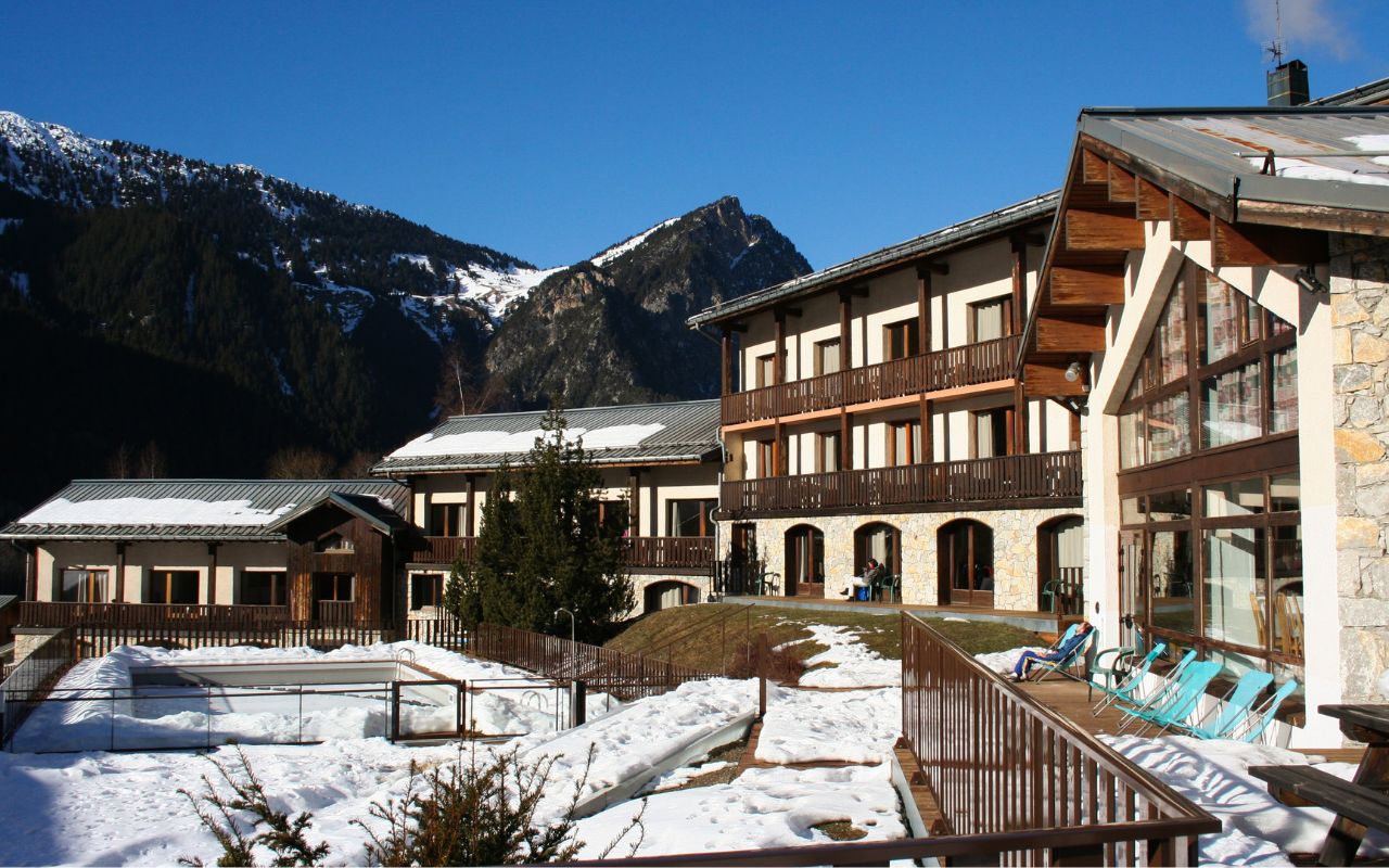 Village club le telemark façade exterieure