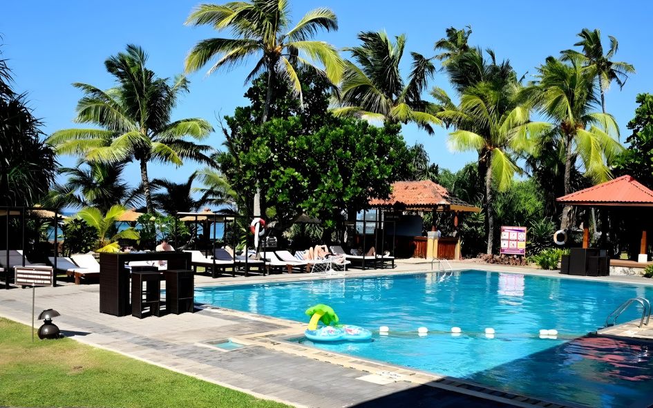 Hotel Insight Resort piscine exterieure avec palmier