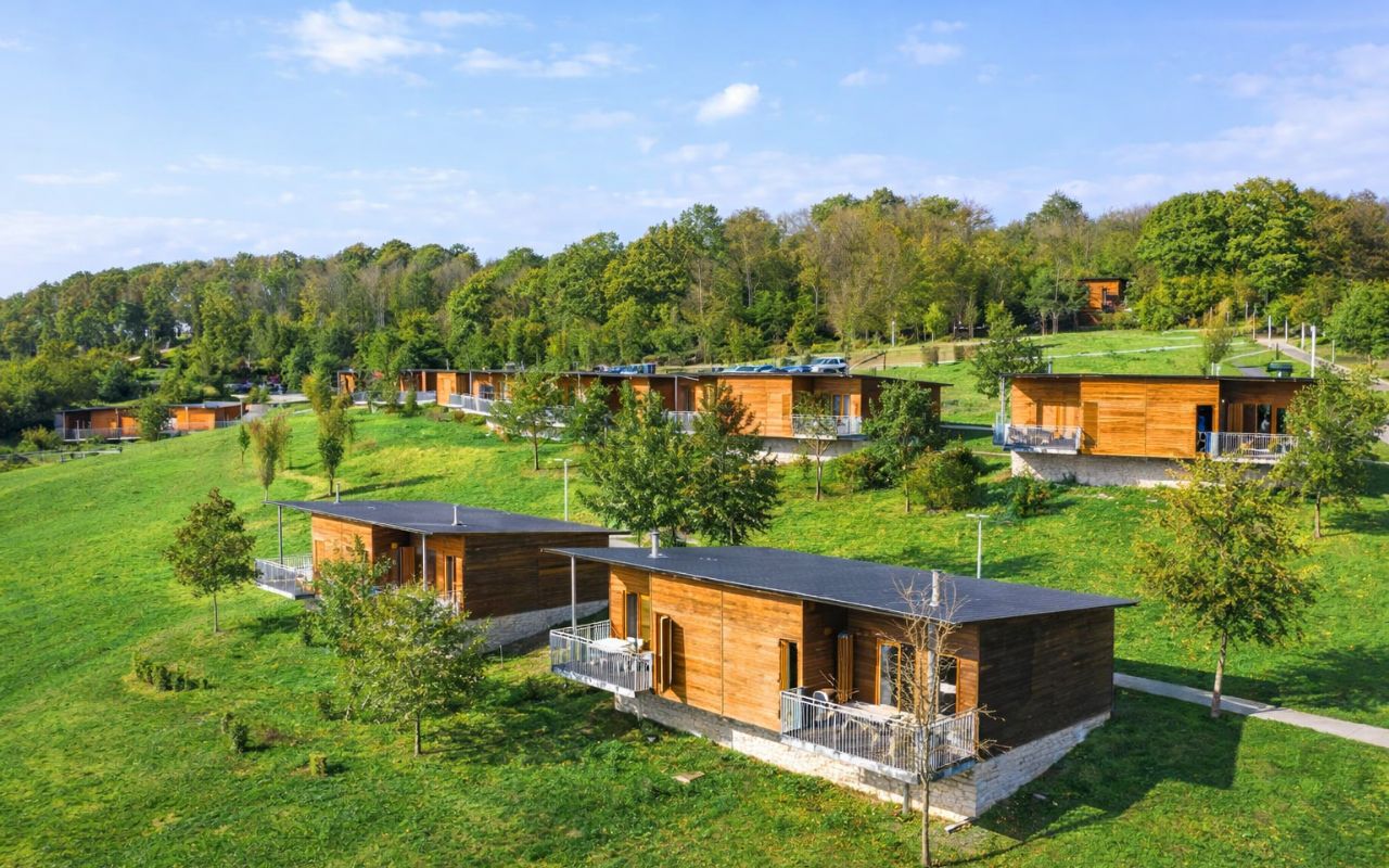 Les cottages de valjoly vue d'ensemble