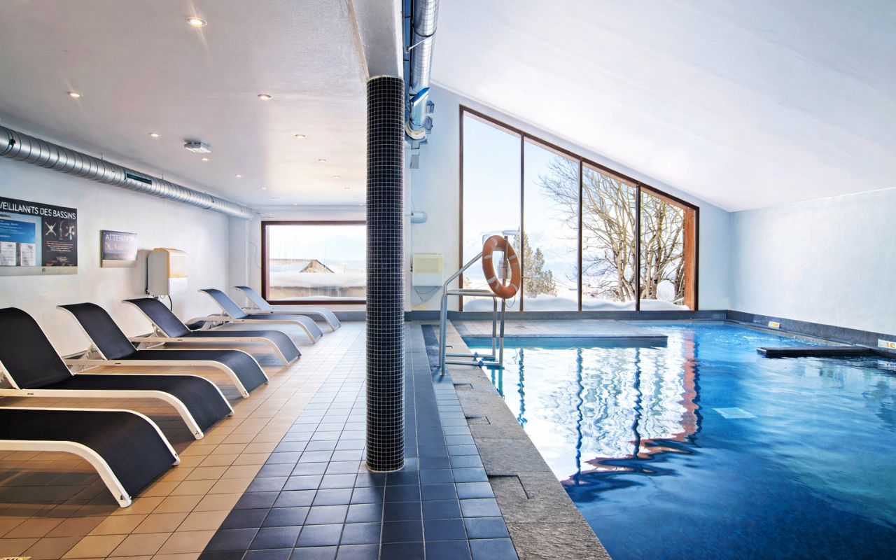 Résidence Les chalets de l'isard piscine interieure