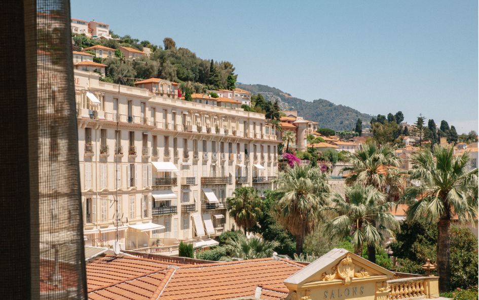 Résidence Chateauneuf à Menton vue