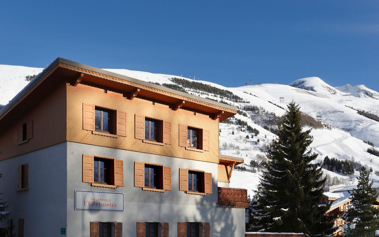 Résidence Edelweiss sous la neige