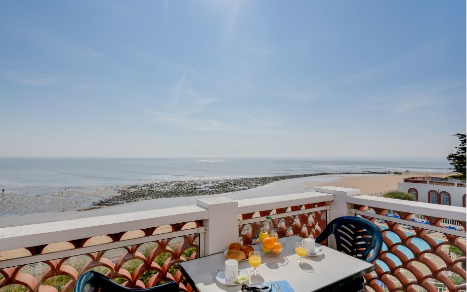 Résidence L'ocean balcon vue mer