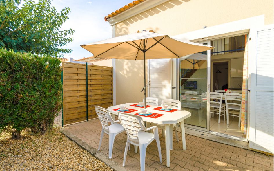 Résidence le scarlett et les soleillades terrasse