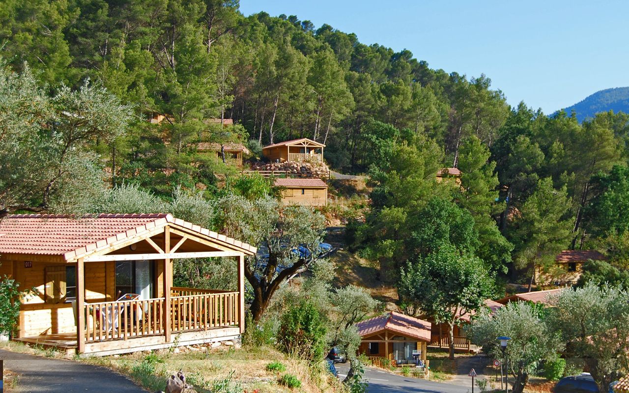 residence les cottages varois vue d'ensemble cottages