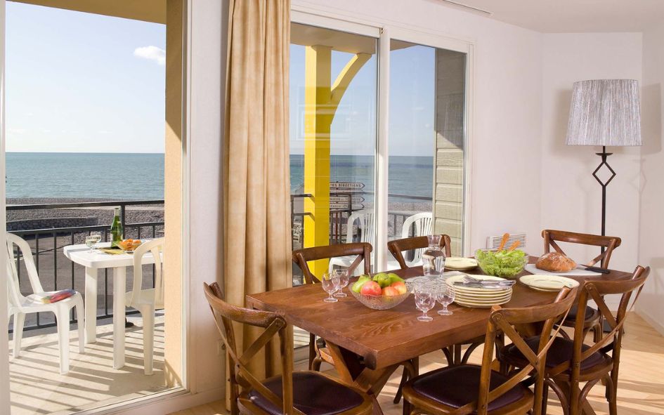 Résidence Les Terrasses de la Plage sejour vue mer