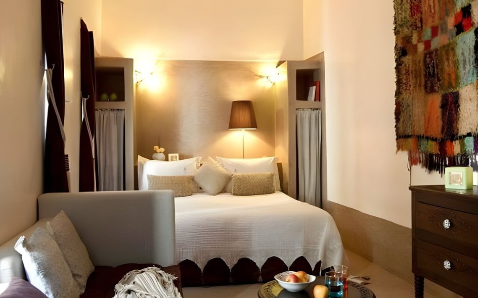 Riad Davia au Maroc chambre bahia