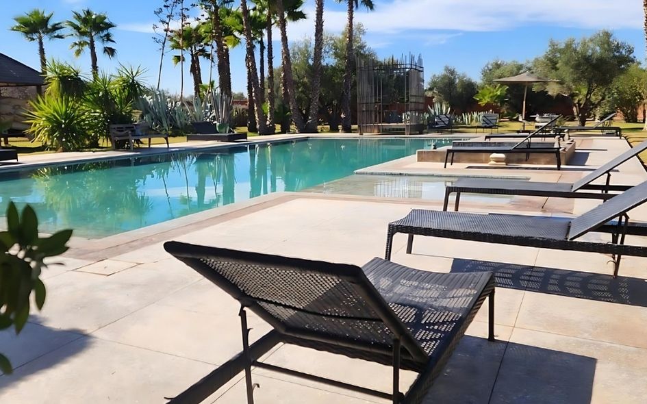Piscine extérieure privée de la villa Dar Dream au Maroc