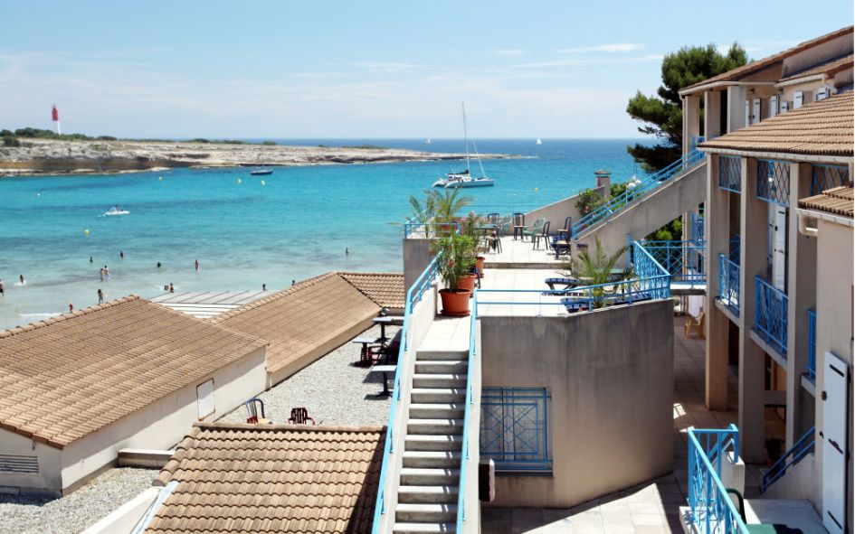 Village vacances le Pescadou vue mer